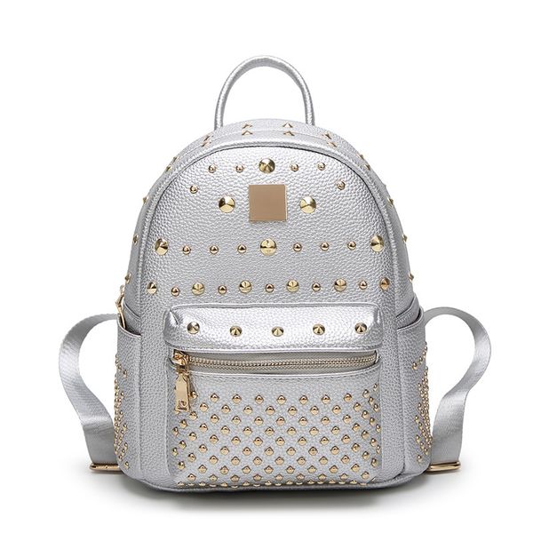

ocardian woman packet fashion causal bags bead female shoulder bag backpacks women rivet backpack dropship 19m12