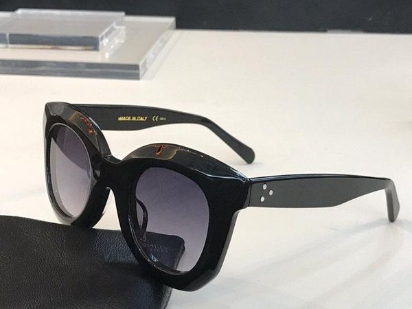 

41093 модельер солнцезащитных очков женской овальная рамки нового солнце очки простой атмосфера дикого стиль защиты объектив uv400 eyewear 4, White;black