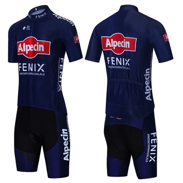 

tour de france 2020 pro team alpecin cycling jersey set men/women summer breathable short sleeve cycling clothing 9d padded bib shorts kit, Black;red