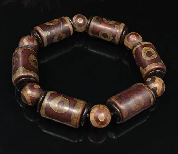 

производители поставляют природный нефрит агата три глаза бусы браслет хотан нефрита ювелирных изделий нефрита оптом, Black