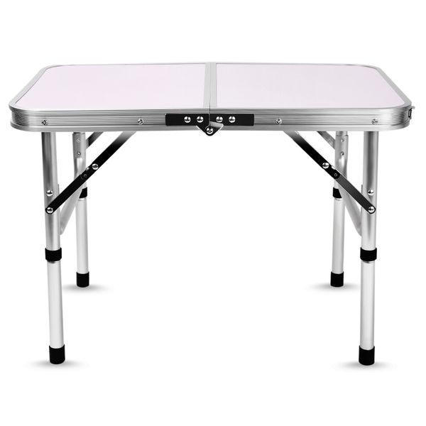 2019 Aluminum Folding Camping Table Laptop Bed Desk