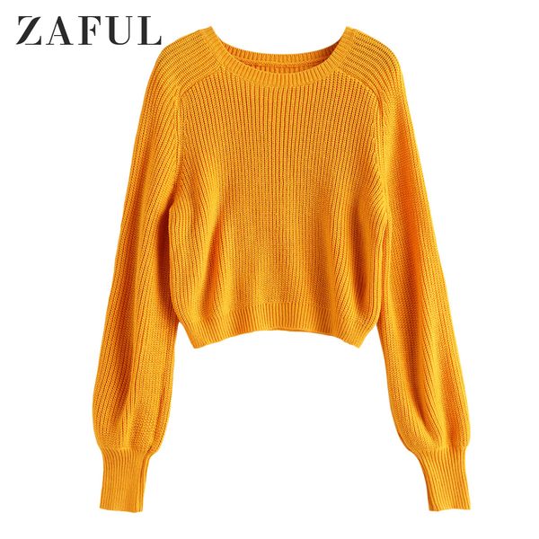 

zaful crew neck raglan sleeve pullover sweater small round neck elastic solid short style pullover long sleeve warm women weater, White;black