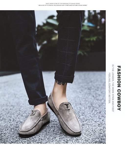 

2019 новй ме гоѬо обђв мђжка кожа коѬейкий ленивй обђв бѬианкий Ѭенд м, Black