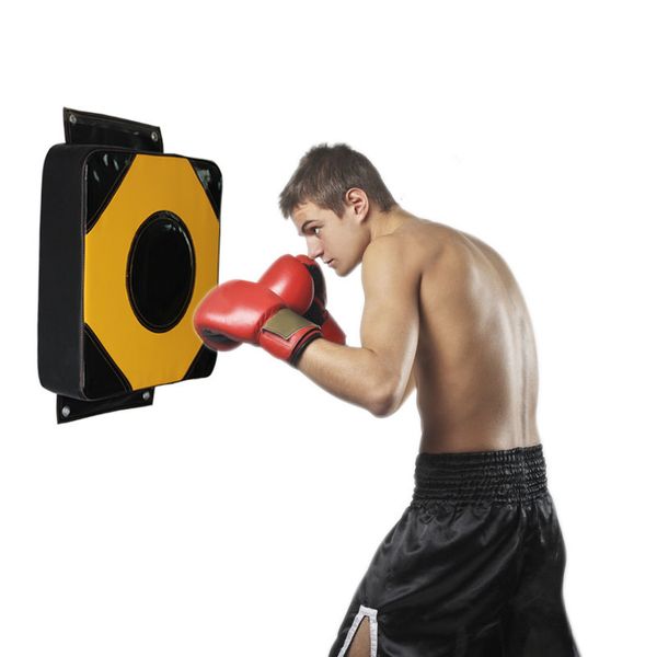 

высокое качество стены punch pad удар целевой тренировки фитнес истребитель боксерский мешок спорт мешок с песком удар стены мешок