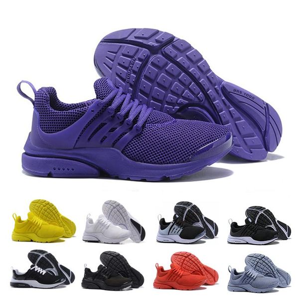 

presto 5 br qs for men women running shoes purple yellow triple black white blue trainer shoes sport runner sneakers 36-45