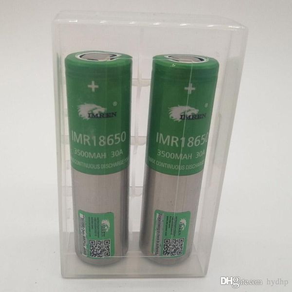 

100% imr 30a 18650 battery 3500mah 3.7v batteries rechargable lithium batteries fedex ing