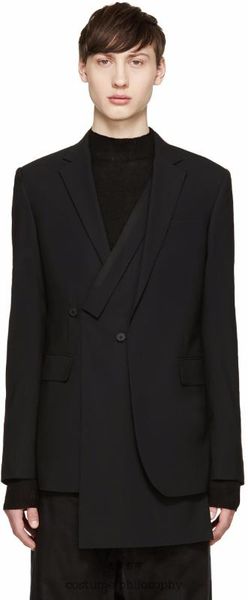 

xs-5xl новый 2017 мужская одежда мода gd волос стилист подиум тонкий двубортный шить костюм плюс размер певица костюмы, White;black