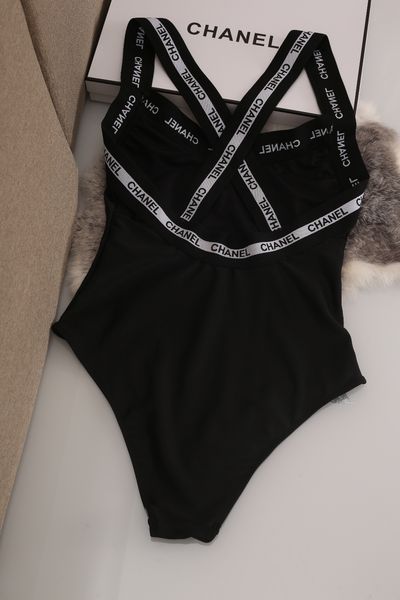 chanel one piece bathing suit