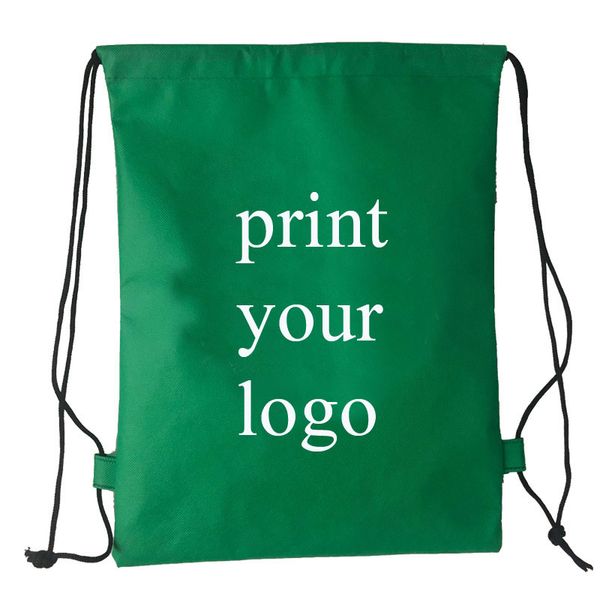 

нетканый рюкзак выберите свой цвет, добавьте размер логотипа