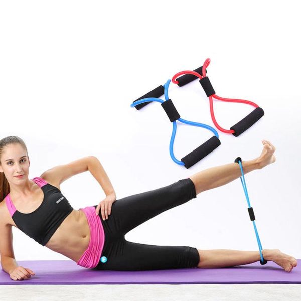 

resistance bands sit-up pull rope expander elastic bands portable splayed tpe tension tube large elasticity wall pulley