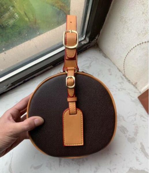 M43514 Petite Boite Chapeau Favorite Borsa a tracolla marrone Borse a tracolla Borse hobo Manici superiori Borse a tracolla Messenger Boston Cross Body # 7756