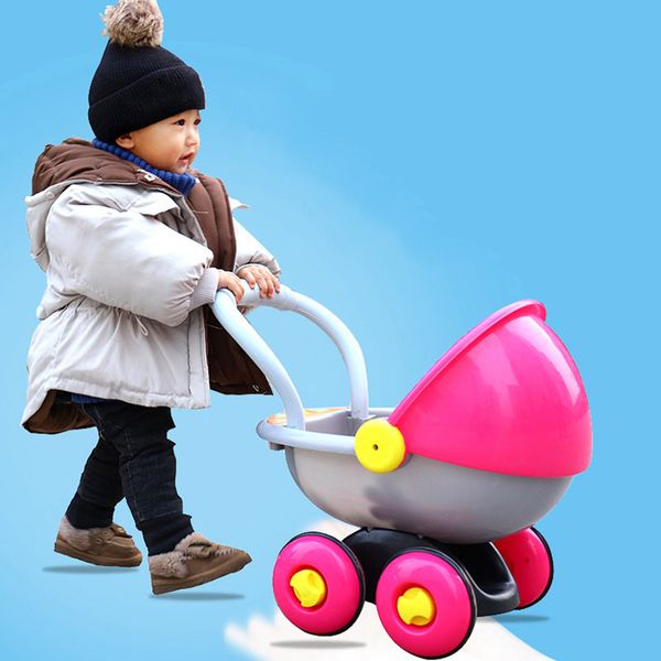 

multi-function anti-rollover learning standing walking baby trolley with music baby stroller walker toy