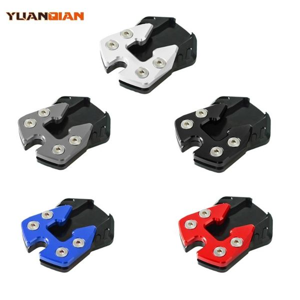 

cnc motorcycle side stand accessories kickstand sidestand stand enlarger support extension for yamaha nmax 125 155
