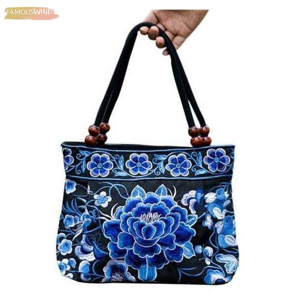 

ethnic flowers boho hobo embroidery embroidered bags ladies womens shoulder shopper bag handbag women brand bags