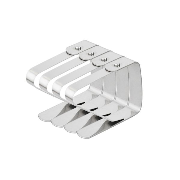 

4pcs table cloth clip stainless steel tablecloth clip cloth subject tablecloths clamp wedding party home table holder clips