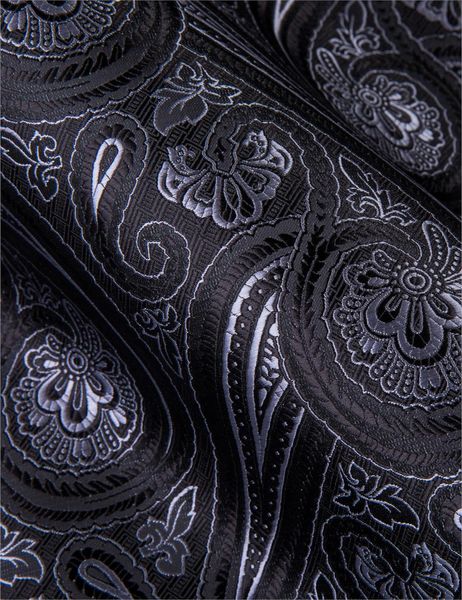 

barry.wang black paisley floral silk shirts men autumn long sleeve casual flower shirts for men designer fit dress shirt bcy-04, White;black