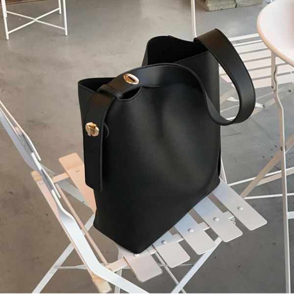 

мода pu кожаная сумка женские сумки большой емкости конструктора вскользь ladies tote женщины ковш новый женщины сумки на ремне