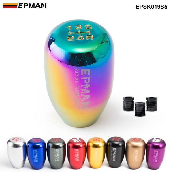 

epman sport universal racing 5 speed car gear shift knob manual short throw gear shifter epsk019s5