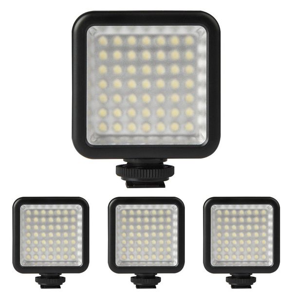 

abhu-4x mini dc 3v 5.5w 49 led video camera light panel lamp 6000k for canon nikon dslr camera camcorder dvr dv