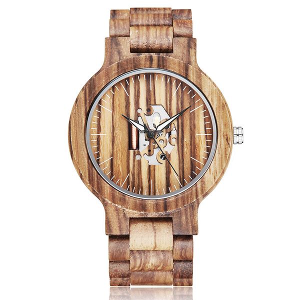 

creative wooden watch men women couple watches wooden band wristwatch natural walnut-wood male female wrist watch lover clock, Slivery;brown