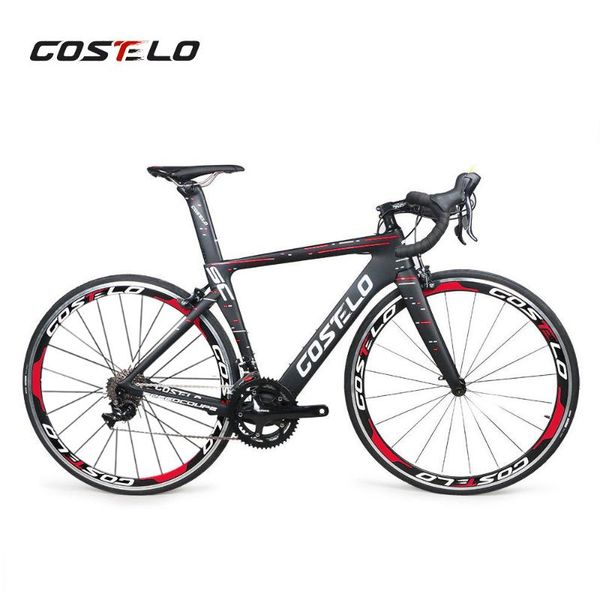 

2020 costelo speedcoupe full carbon fiber road bike frame complete bicycle with 40mm wheels group bike ing