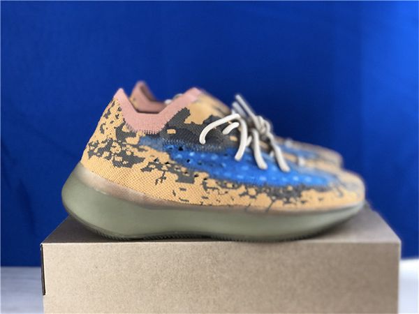 

2020 originals 380 blue oat reflective 3m bloarf authentic fy5137 fx9847 kanye west men women running shoes outdoor sports sneakers