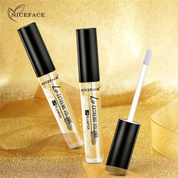 Niceface Collagen Essence Flüssiges Lippenpflegeserum, feuchtigkeitsspendend, reparierend, Lippenfüller, Enhancer, verbessert die Elastizität feiner Linien