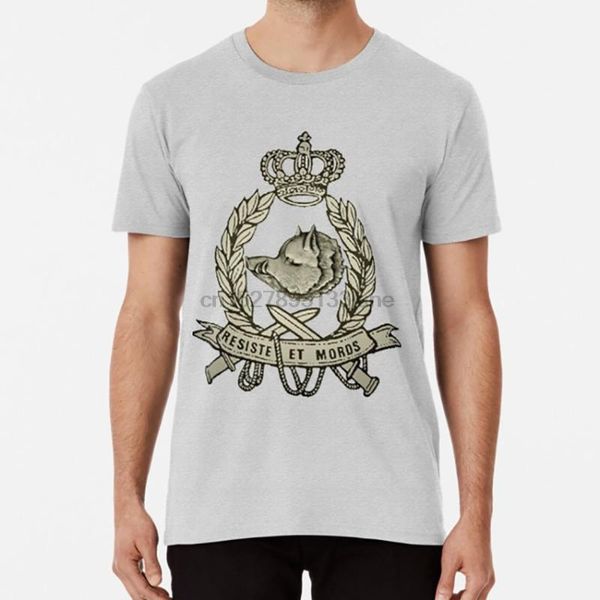 

chasseurs ardennais t shirt belgian, White;black