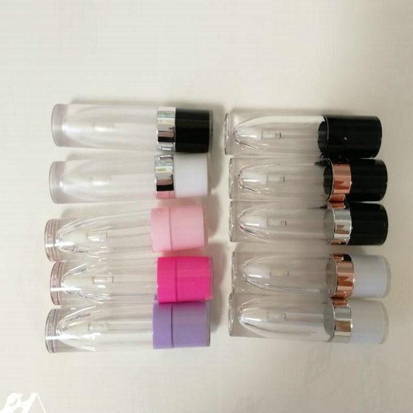

wholesale cosmetic round lipgloss packaging containers unique clear lip gloss tubes empty lipgloss tube bottle container travel bottles