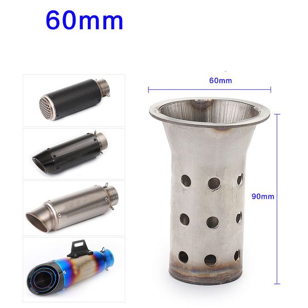 

51mm 60mm db killer for motorcycle exhaust muffler db killer silencer noise sound eliminator for off road bike220i