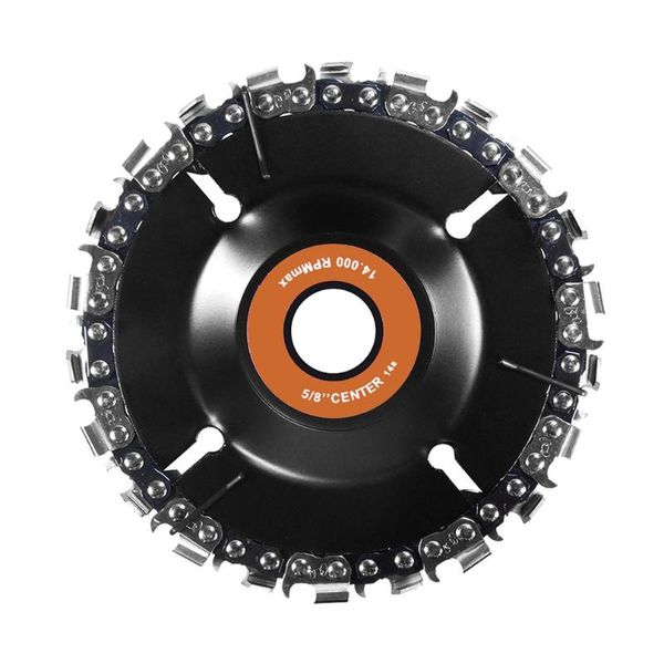 

4inch chain plate angle grinding wheel wood carving disc chain woodworking saw blade cutting blade angle mill tray