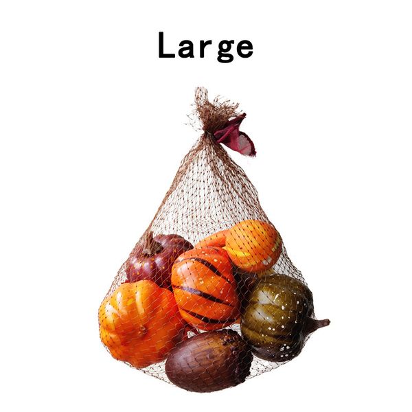 

halloween decorations artificial fruit silk pumpkin display home ornaments leaf