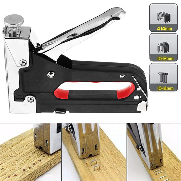 

multitool nail staple gun furniture stapler for wood door upholstery framing rivet gun kit nailers riveter tool