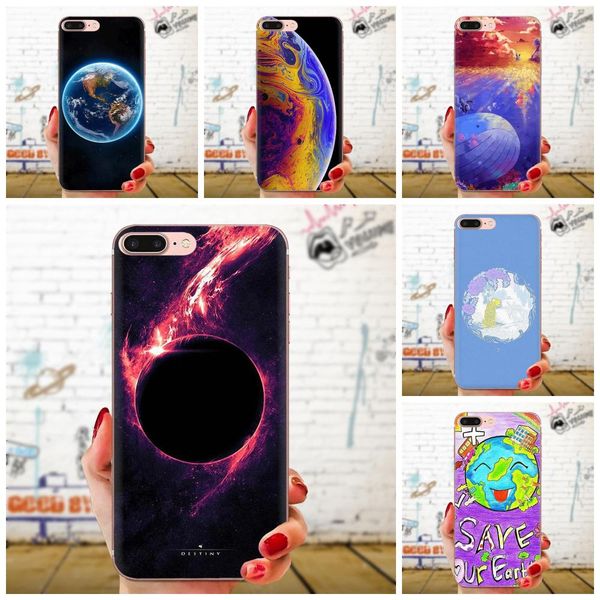 

пользовательский для huawei honor mate 7 7а 8 9 10 20 v8 v9 v10 v30 p40 g lite play mini pro p смарт soft tpu капа коке земли живописи
