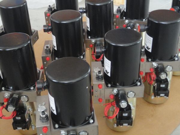 

manufacture factory snow plows pump unit motor for hydraulic power packing units pump 12v