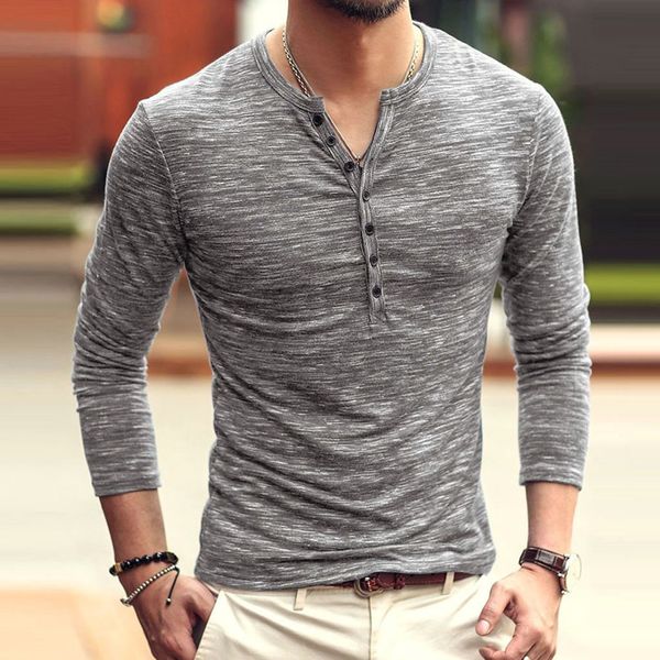 

2019 fashion mens slim fit long sleeve t-shirts stylish luxury men v neck cotton t shirt tee plus size m-xxxl, White;black