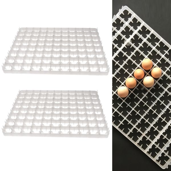 

2pcs 88-chicken eggs tray for duck quail bird poultry egg incubator machine
