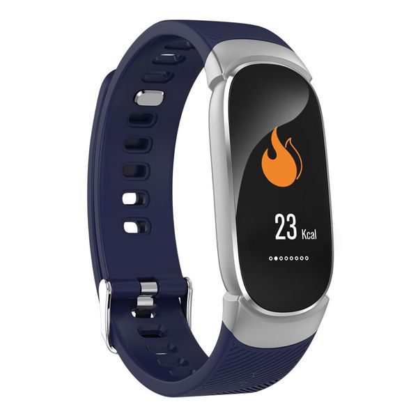 

smart fitness padometer bracelet waterproof heartbeat blood pressure running step tacker sport pedometer color screen