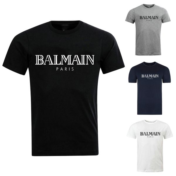 

Mens Designer Summer T Shirts Original brand Top quality Black Navy White Grey Mens Fashion Mens Designer T-Shirt Short Sleeve S-XXXL