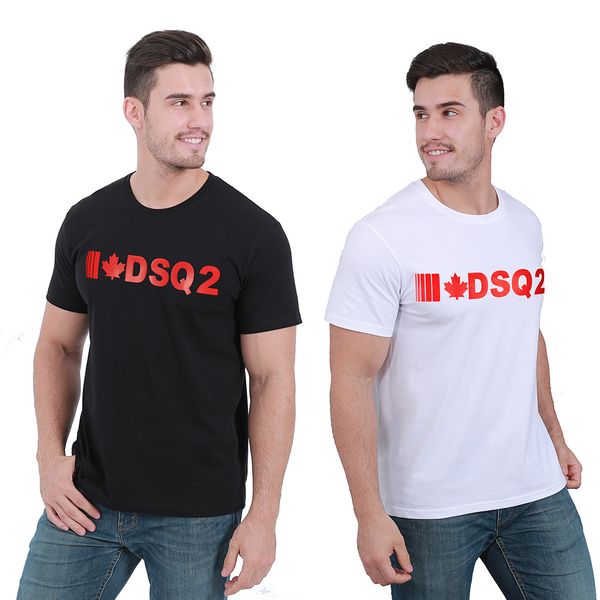 

fashion brand t shirt summer men's t shirt round neck cotton high-quality luxury short-sleeved m-3xl 2020 new styl, White;black