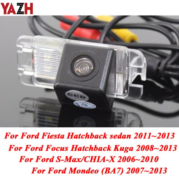 

yazh hd 170 degree rear view camera for focus fiesta mondeo kuga s-max chia-x 2006-2013 auto camera waterproof night vision car