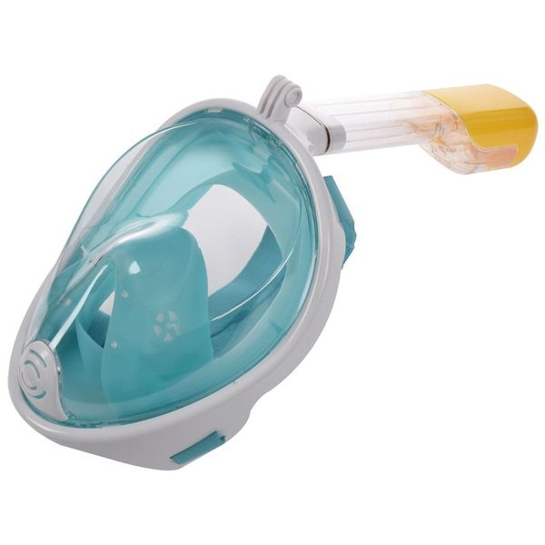 

super sell-swimming diving snorkeling full face mask surface scuba for s/m green
