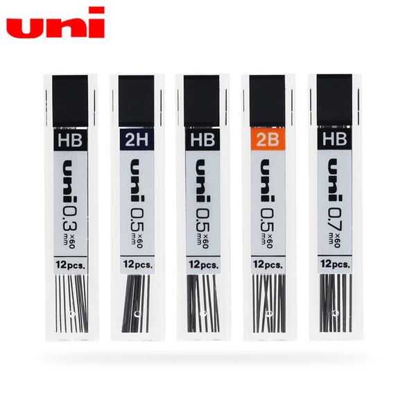 

uni/ mitsubishi ul-1405 automatic pencil lead 0.5mm hb/2b/2h activity lead core student, Blue;orange
