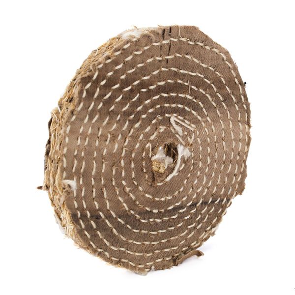

8"sisal buffing wheel polishing pad 10mm aperture for stainless steel burnishing abrasive tools