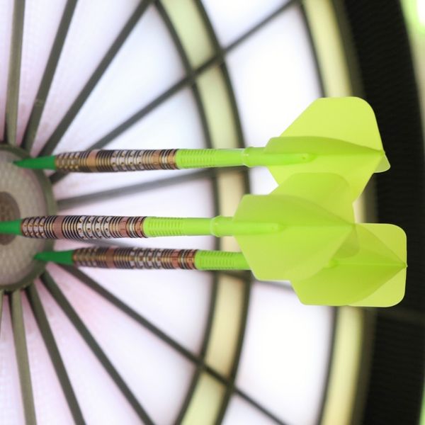 

cuesoul koff ak6 dart stem with ak4 moulded flight shafts sets green color