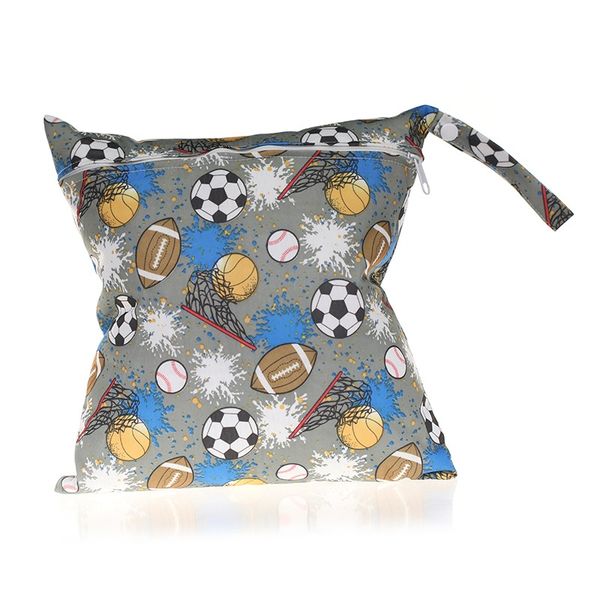

chooec] 2020 new wet bag washable reusable cloth diaper small size:28x30cm nappies bags waterproof swim sport travel carry bag