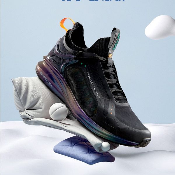 

361 men's shoes new running shoes in spring 2020 361 degree lightweight absorption knitted q-spring running