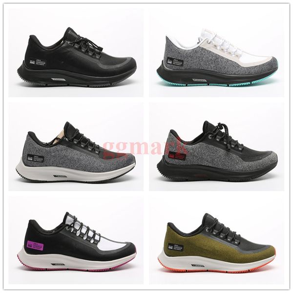 

zoom pegasus 35 shield utility turbo mens designer runing shoes olive green black grey marathon women casual sports trainers sneakers 36-45