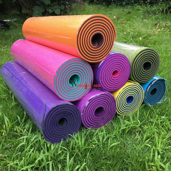 

6mm thick eva comfort foam yoga mat for exercise, yoga, and pilates