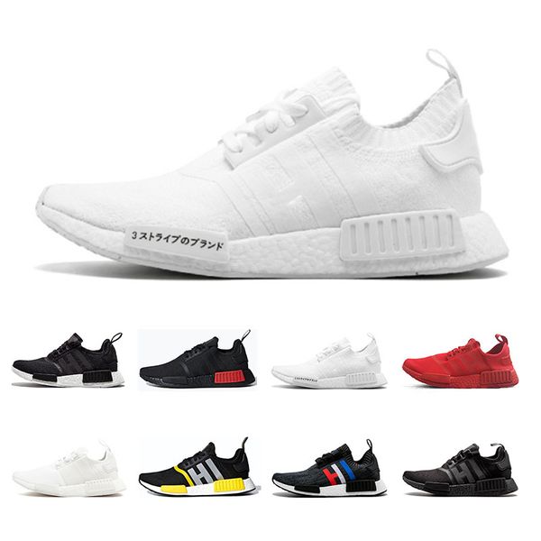 

2019 nmd r1 running shoes for men women breathable sports walking mens trainers japan black thunder og clasic sneakers